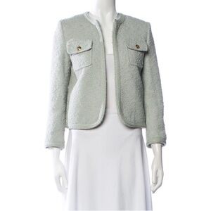 Celine Chelsea Blazer Jacket in Lightweight Tweed